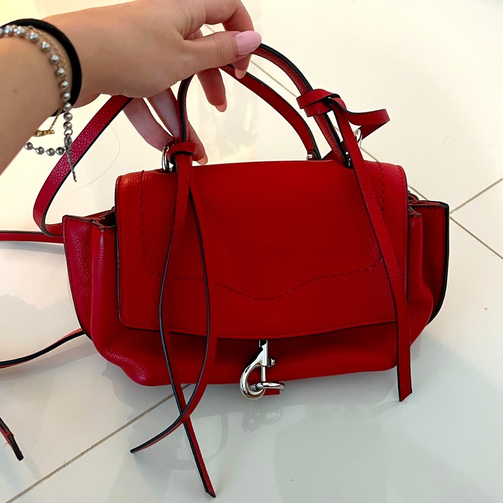 Red Rebecca minkoff crossbody